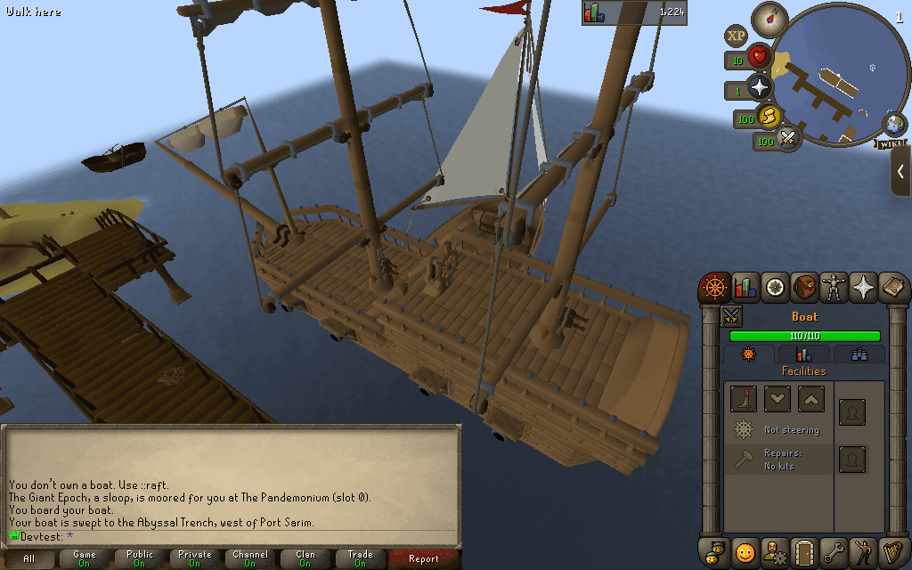 Server screenshot 1
