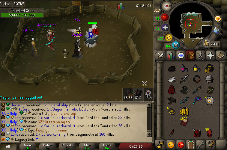 Server screenshot 1
