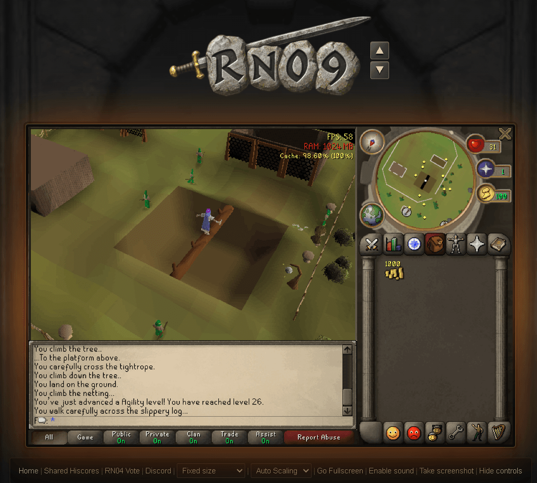 Server screenshot 1