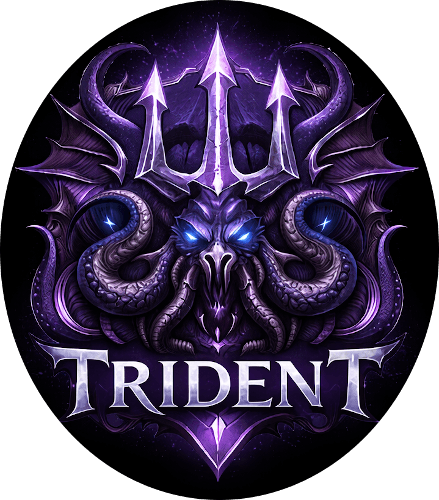 Trident Custom 317 YOUR GRIND IS WAITING Logo