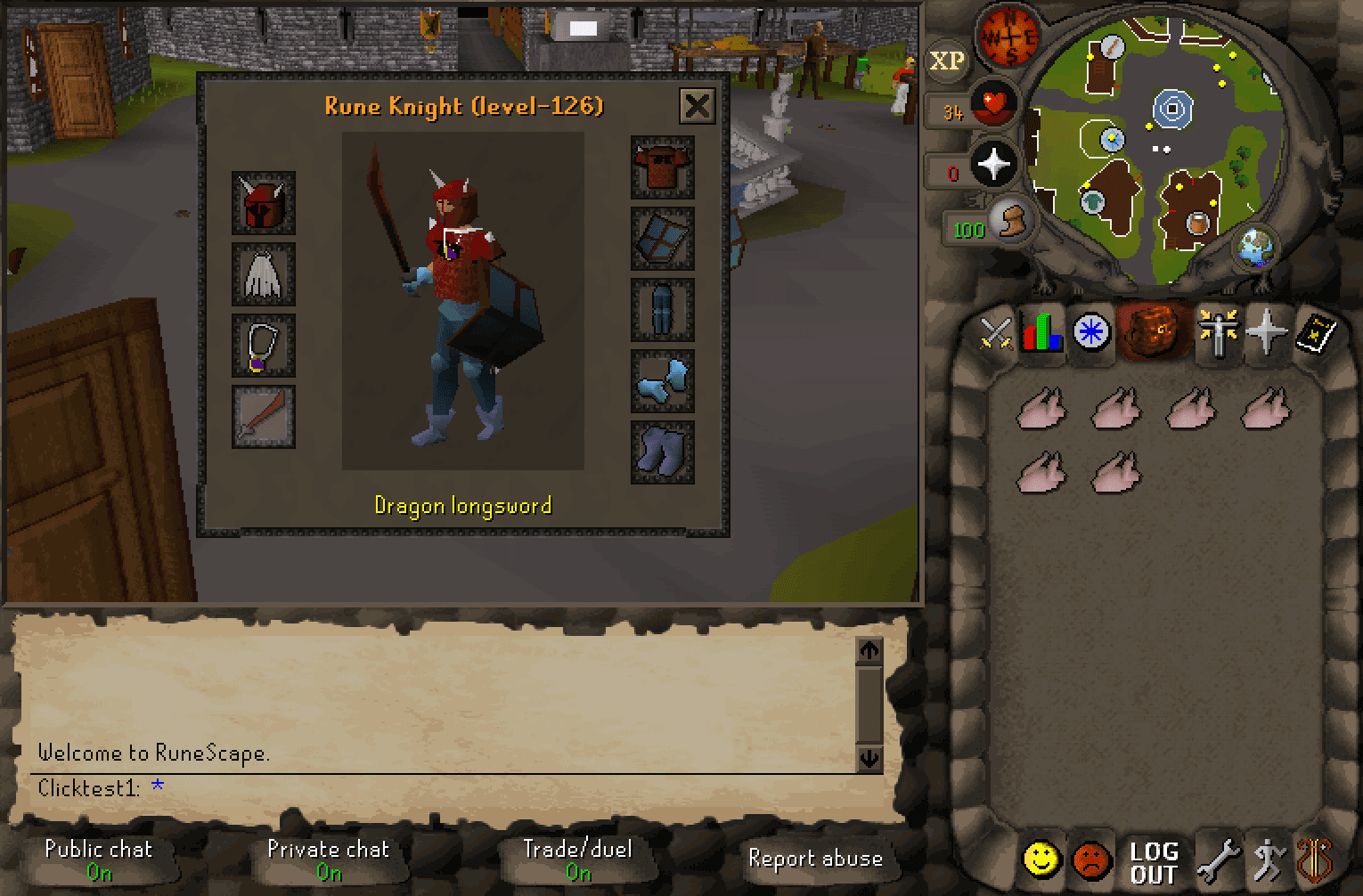 Server screenshot 1