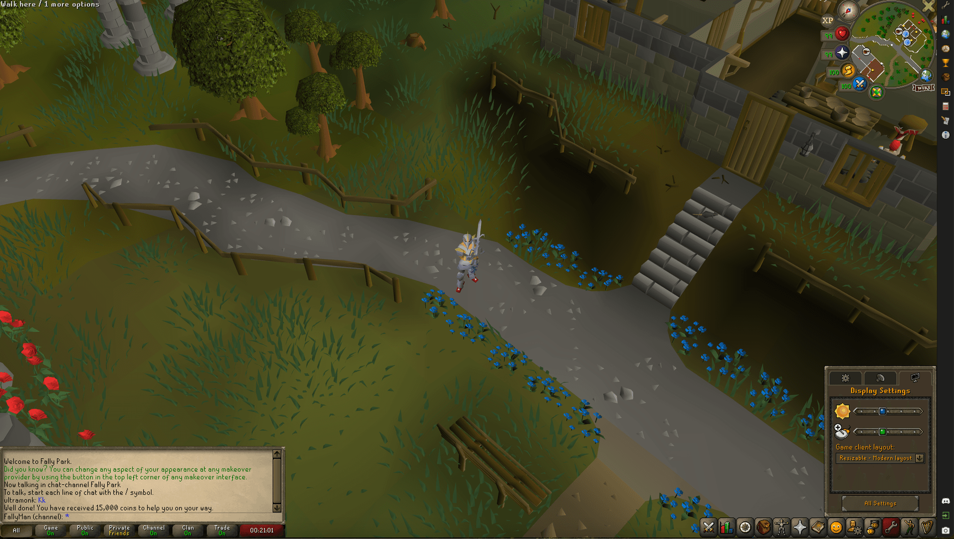 Server screenshot 1