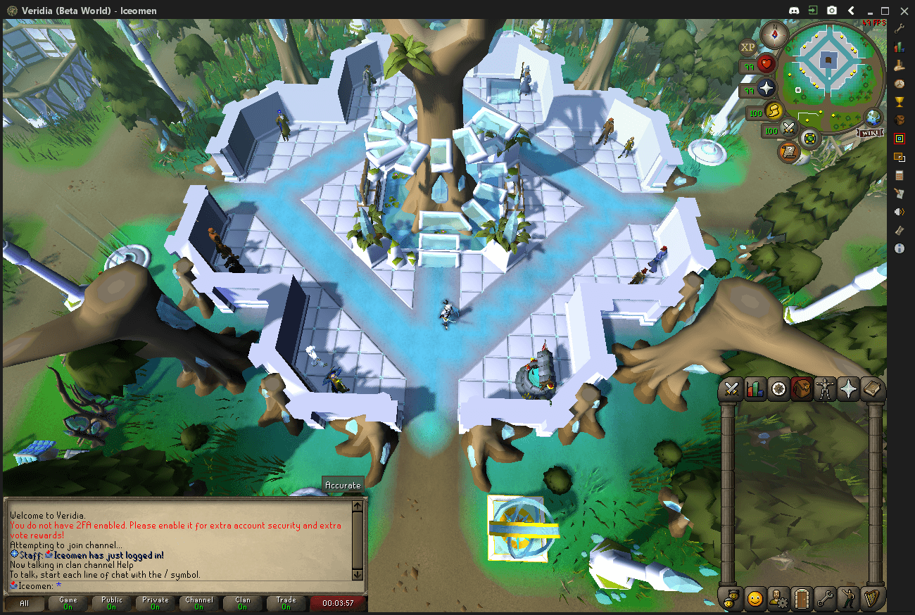 Server screenshot 1
