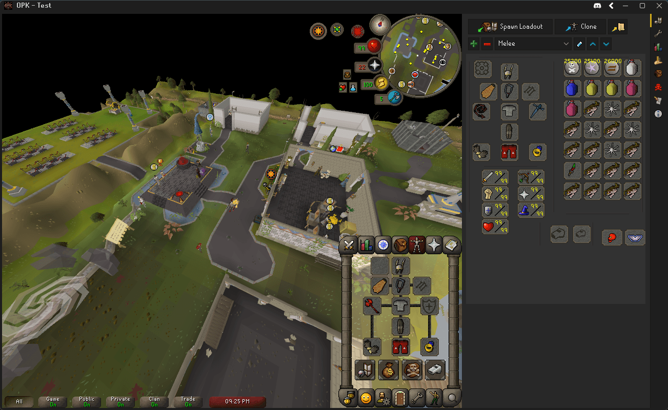 Server screenshot 1