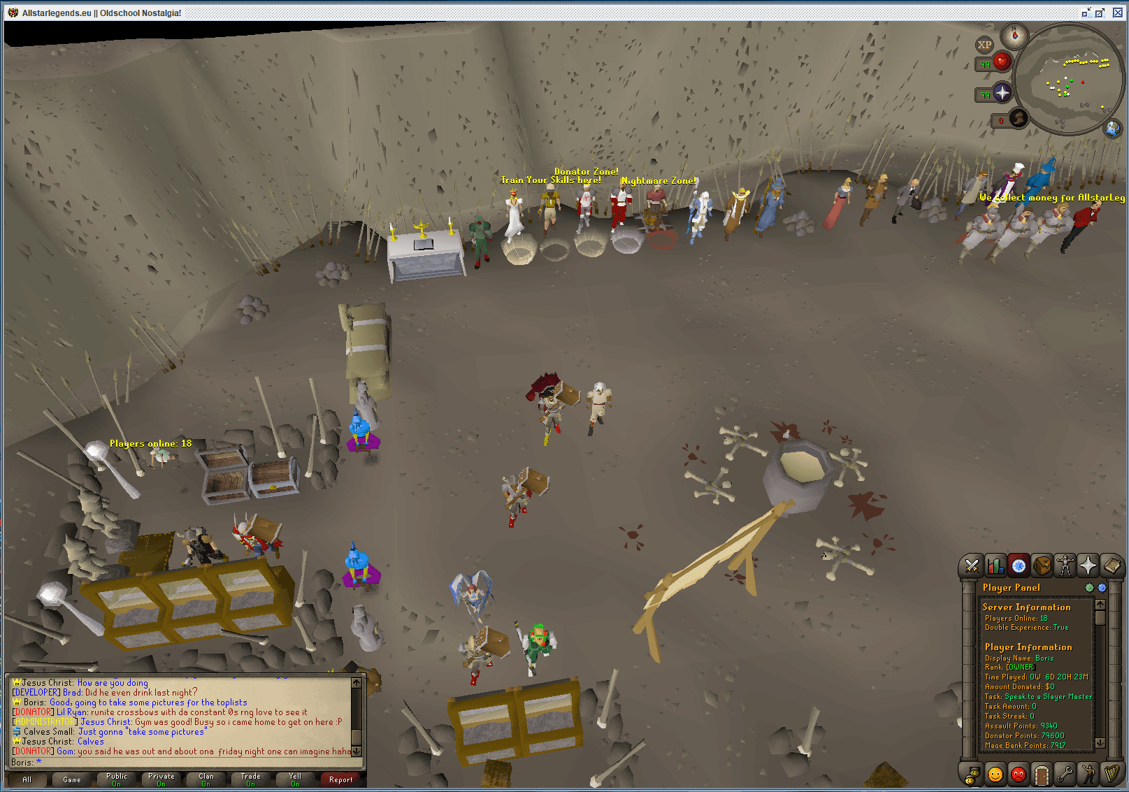 Allstarlegends - RuneScape Private Server