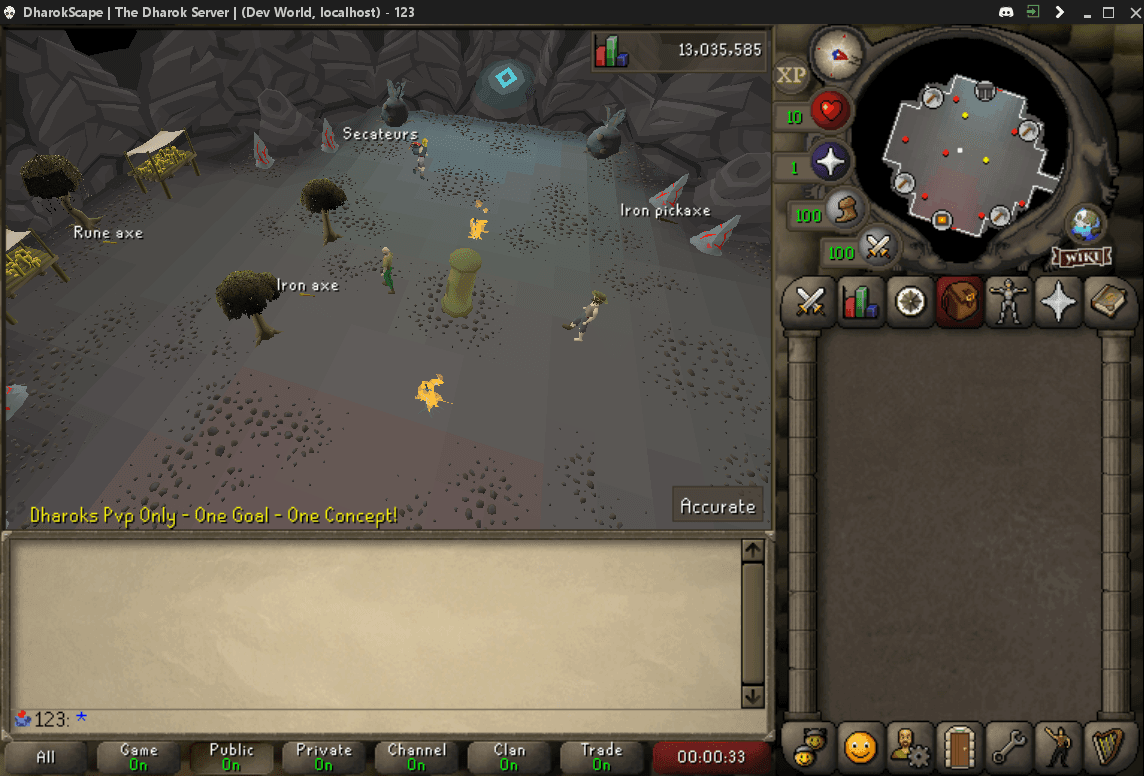 Server screenshot 1